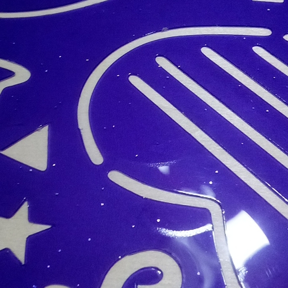 3/$15 VTG Stencil Binder Page Celebration - Picture 5 of 5